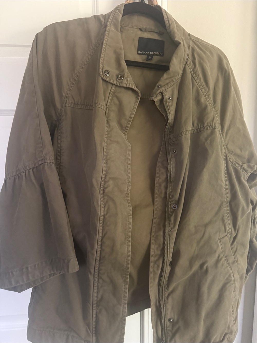 Banana Republic Olive Green Utility Jacket